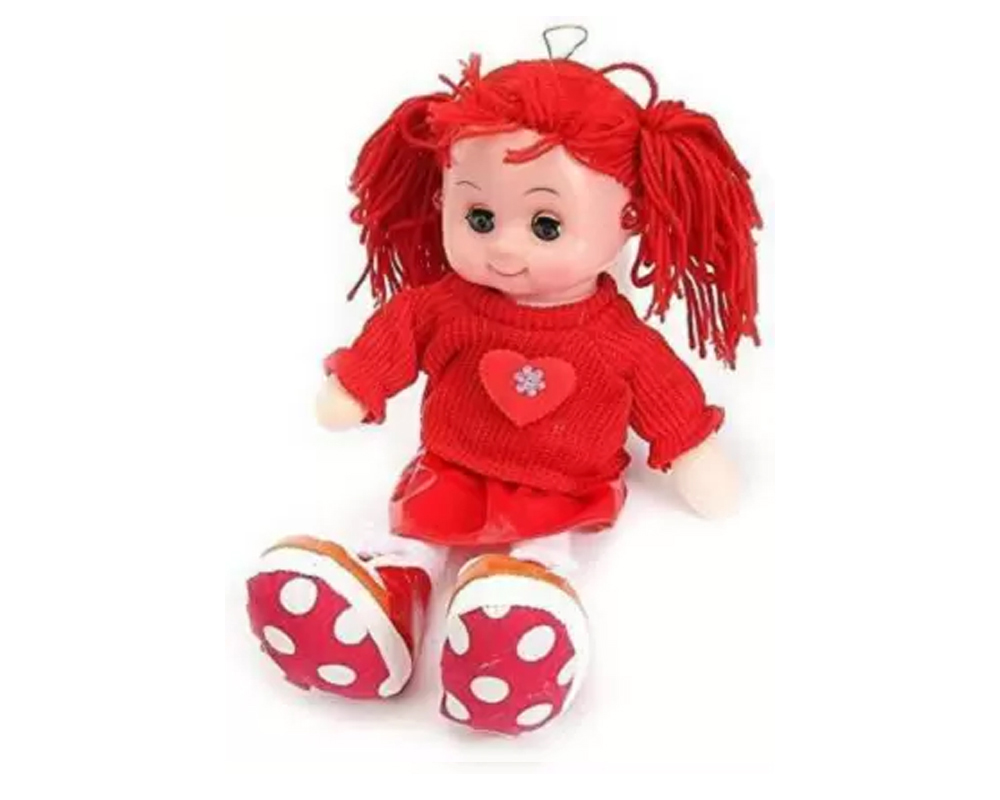 Shopjamke Lovely Poem Doll  (Red, White)